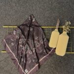 Naturel Pamuk İpek Eşarp-545658-Mürdüm Esintisi