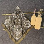 Etro Pamuk İpek Eşarp-27091-Yeşil Harmoni