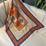 Versace Pamuk Soft Şal 61535 - Turuncu