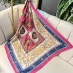 Versace Pamuk Soft Şal 61535 - Fuşya