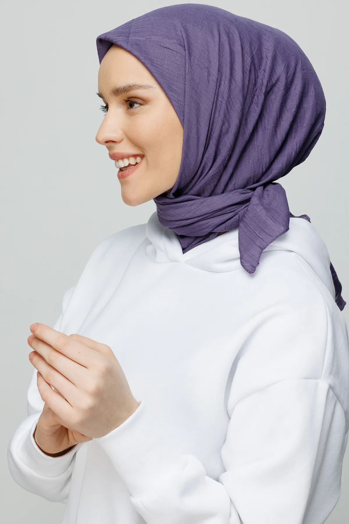 Organic Bambu Eşarp-Lavanta