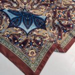 Etro Buta Desenli Pamuk Soft Şal - 377350 - Bordo Vizon