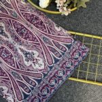 Retro Rüzgarı Pamuk Soft Şal-089605-Latte