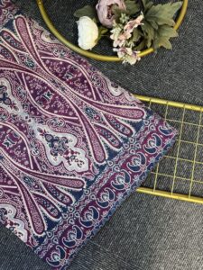 Retro Rüzgarı Pamuk Soft Şal-089605-Latte