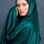 Dior  İthal Yün  İpek Şal Tam Set Kutulu Sertifikalı-Zümrüt