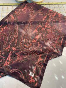 İnci Gecesi Desen Pamuk İpek Şal-10004-GÜL KURUSU