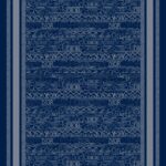 Dior Monogram Pamuk Soft Şal 86021 - Lacivert