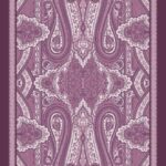 Yeni Etnik Pamuk Soft Şal 65301 - Erik Moru