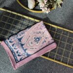 Otantik Desen Pamuk İpek Şal-259400-Pamuk Şekeri