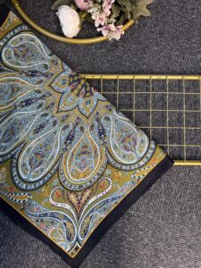 Desenname Pamuk Şal-406465-Zeytin Yeşili