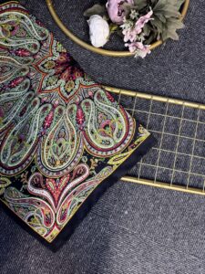 Desenname Pamuk Şal-406465-Sİyah