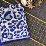 Gölge Motif Pamuk Şal-383561-Saks