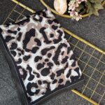 Gölge Motif Pamuk Şal-383561-Haki