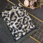 Gölge Motif Pamuk Şal-383561-Asker Yeşili