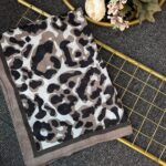 Gölge Motif Pamuk Şal-383561-Mocha