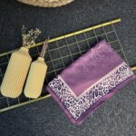 Leopar Detaylı Pamuk İpek Şal-456654-Yasemin Gölgesi