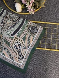 Rüya Sarayı Pamuk Şal-900080-Zümrüt