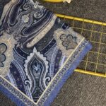 Rüya Sarayı Pamuk Şal-900080-Mavi