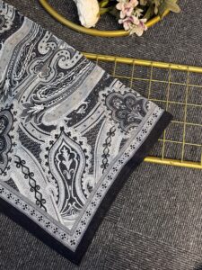 Rüya Sarayı Pamuk Şal-900080-Füme