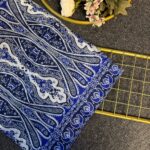 Retro Rüzgarı Pamuk Soft Şal-089605-Saks