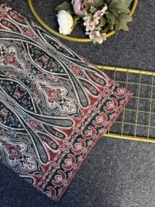 Retro Rüzgarı Pamuk Soft Şal-089605-Haki