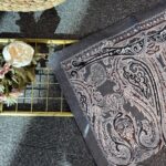 Saray Yolu Naturel Pamuk-678345-Füme