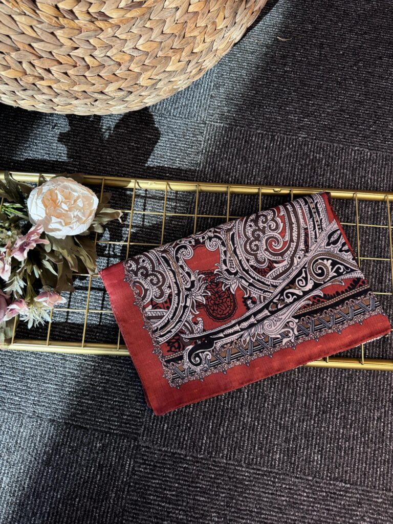 Saray Yolu Naturel Pamuk-678345-Kiremit