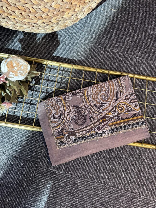 Saray Yolu Naturel Pamuk-678345-Sütlü Kahve