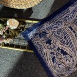 Saray Yolu Naturel Pamuk-678345-Lacivert