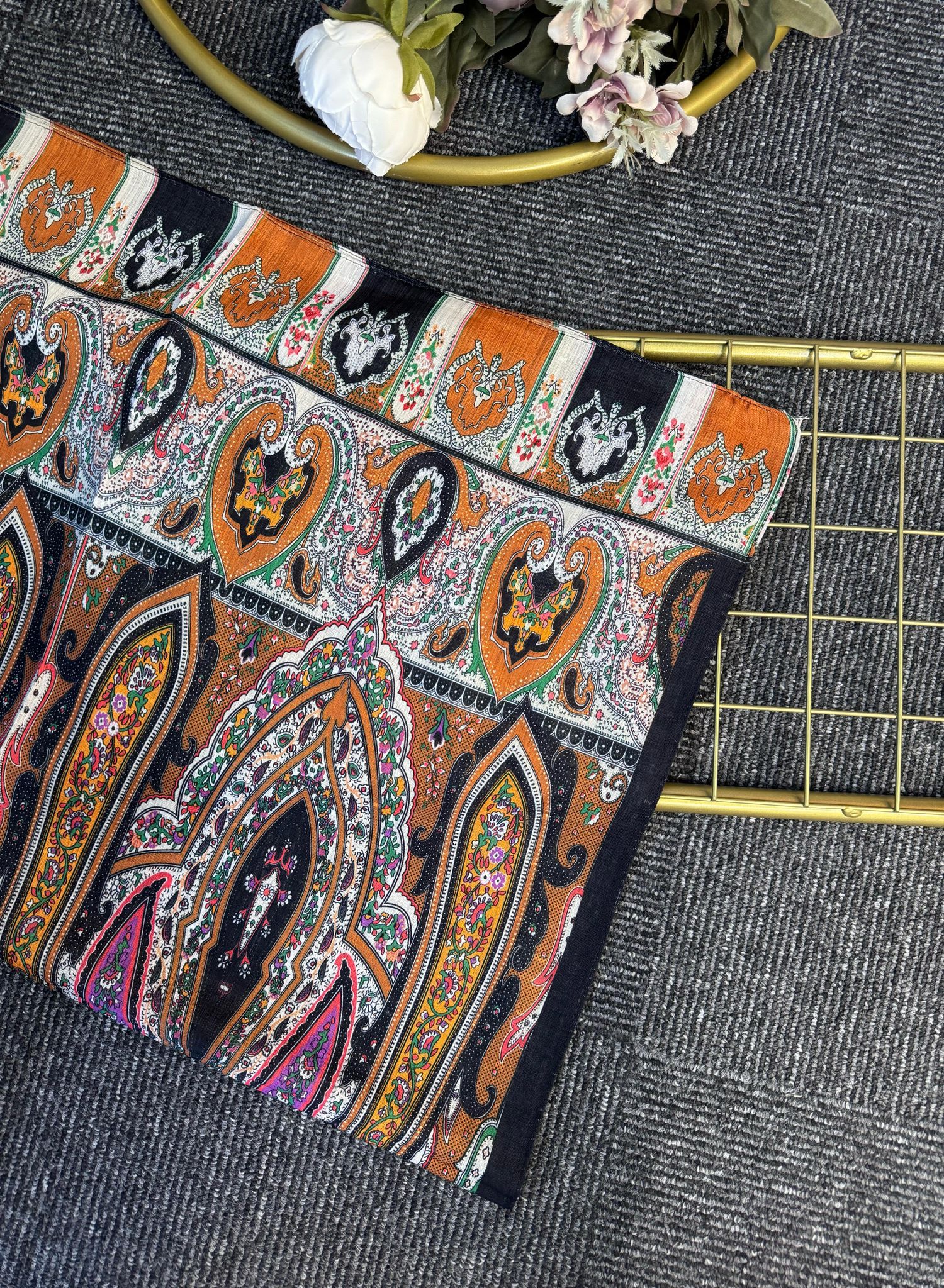 Solina Doğal Pamuk  Şal -465144-Amber