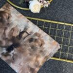 Floral Paısley Naturel Pamuk Desen Şal -741852-Toprak Gölgesi