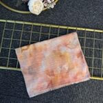 Floral Paısley Naturel Pamuk Desen Şal -741852-Şeftali Köpüğü