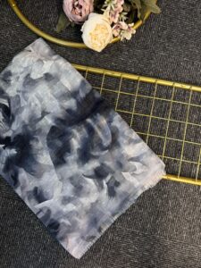 Floral Paısley Naturel Pamuk Desen Şal -741852-Kumtaşı