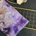 Floral Paısley Naturel Pamuk Desen Şal -741852-Orkide Ruhu