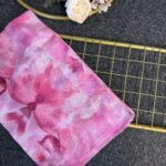 Floral Paısley Naturel Pamuk Desen Şal -741852-Pembe Amber