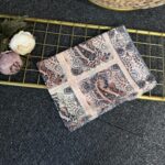 Zemheri Motif Pamuk  Şal-665544-Ekru