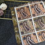 Zemheri Motif Pamuk  Şal-665544-Yağ Yeşil