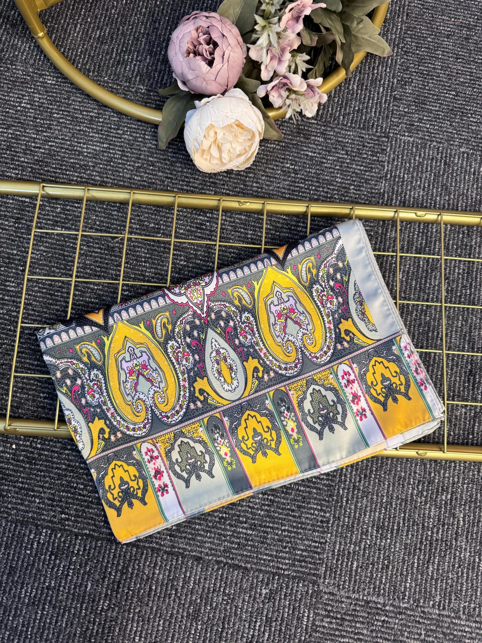 Anka Desen Vual İpek Şal-768568-Çağla