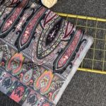 Anka Desen Vual İpek Şal-768568-Gümüş