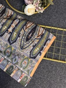 Anka Desen Vual İpek Şal-768568- Mango