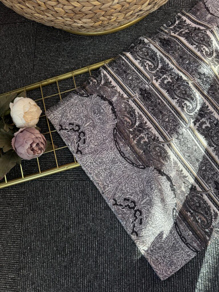 Gölgede Zarafet Pamuk Şal-545765-Füme