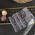 Gölgede Zarafet Pamuk Şal-545765-Siyah