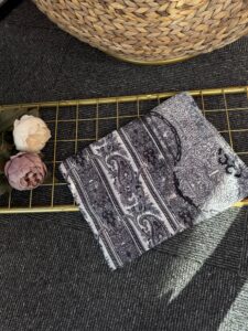 Gölgede Zarafet Pamuk Şal-545765-Siyah