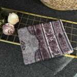 Gölgede Zarafet Pamuk Şal-545765-Kahve