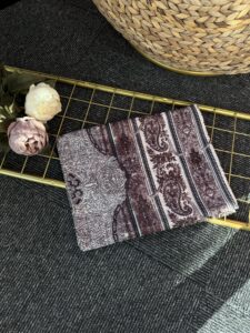 Gölgede Zarafet Pamuk Şal-545765-Kahve