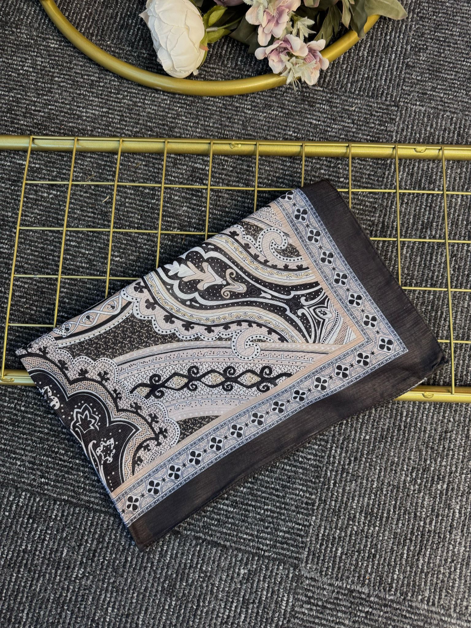 Rüya Sarayı Pamuk Şal-900080-Derin Haki