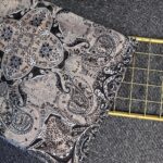 Miras Paisley  Doğal Pamuk Şal-Kahve