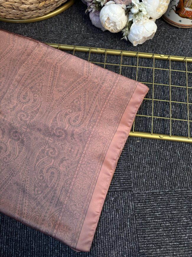 Nisyan  Vual İpek Şal-901465-Camel