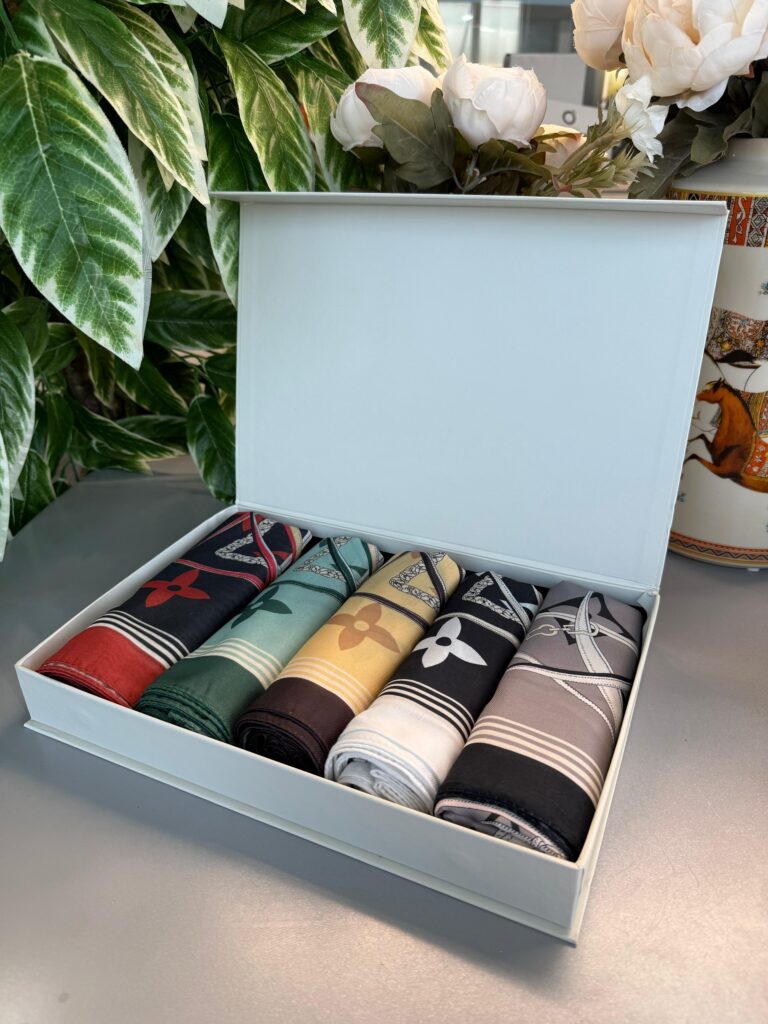 Lv 5'li Pamuk Şal Seti