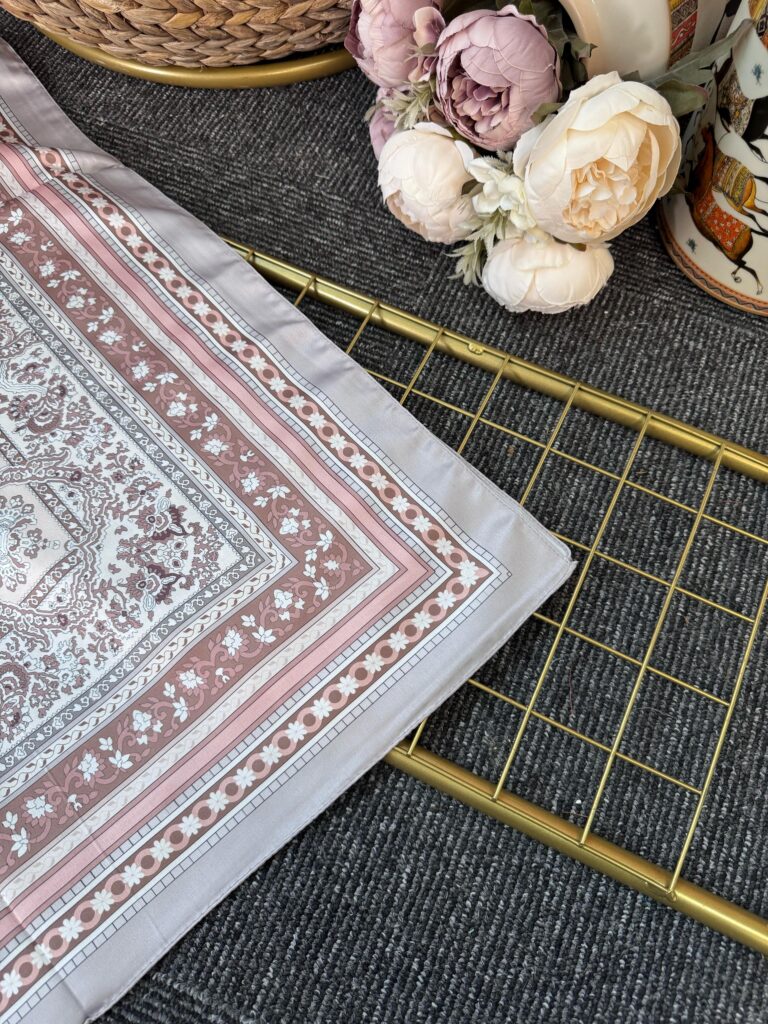 Lavinya  Vual İpek Şal -4031152-Gri